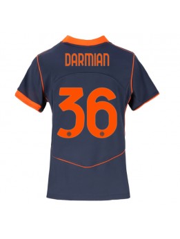 Inter Milan Matteo Darmian #36 Replika Tredje Kläder Dam 2025-26 Kortärmad